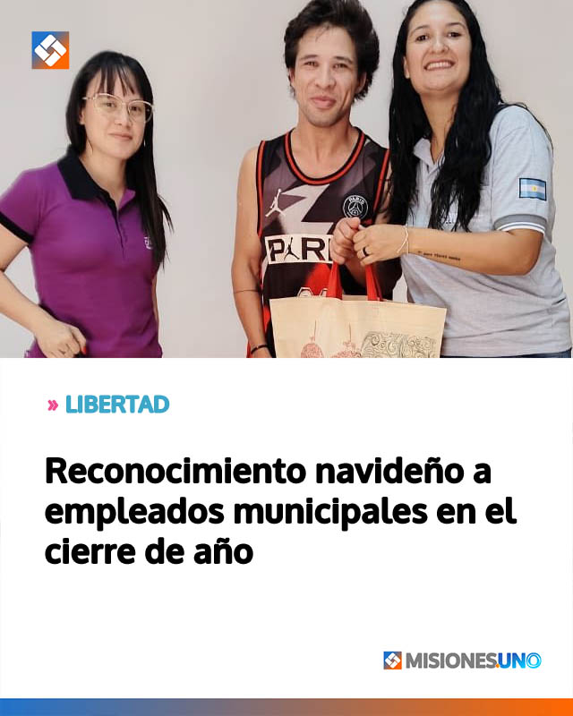 Reconocimiento navideño a empleados municipales en el cierre de año