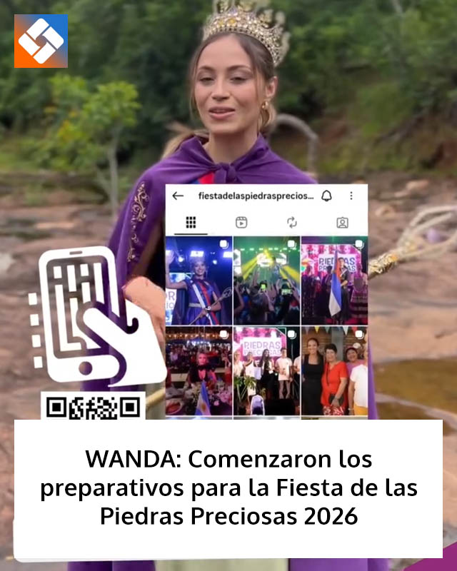 WANDA: Comenzaron los preparativos para la Fiesta de las Piedras Preciosas 2026