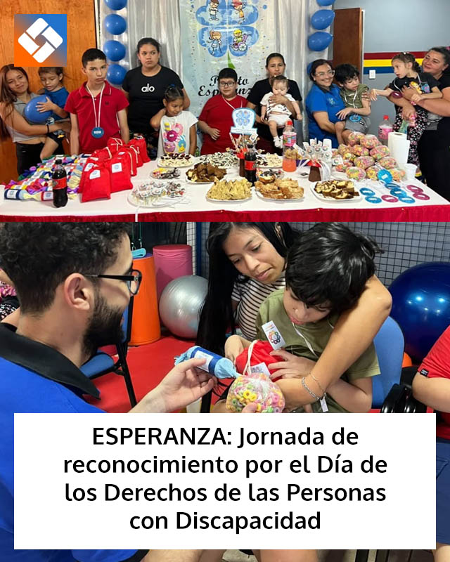 ESPERANZA: Jornada de reconocimiento por el Día de los Derechos de las Personas con Discapacidad