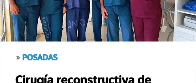 Cirugía reconstructiva de alta complejidad devolvió la funcionalidad a la mano de un niño de tres años