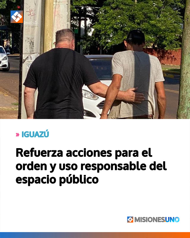 Refuerza acciones para el orden y uso responsable del espacio público