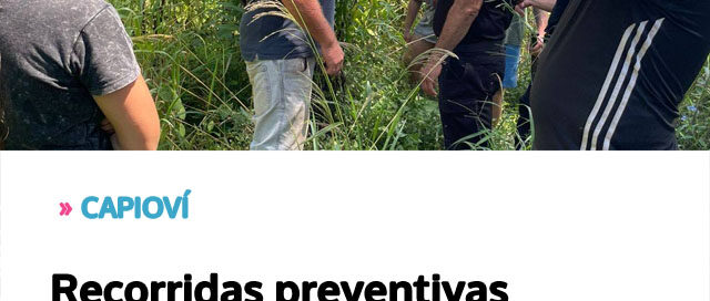 Recorridas preventivas fortalecen el vínculo entre la Policía y comunidades originarias