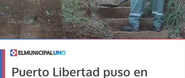 Puerto Libertad puso en valor el playón y parque del barrio 50 Viviendas