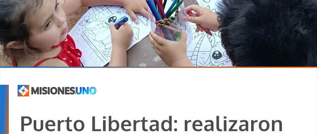 Puerto Libertad: realizaron inscripciones para los jardines municipales en la Plaza San Martín