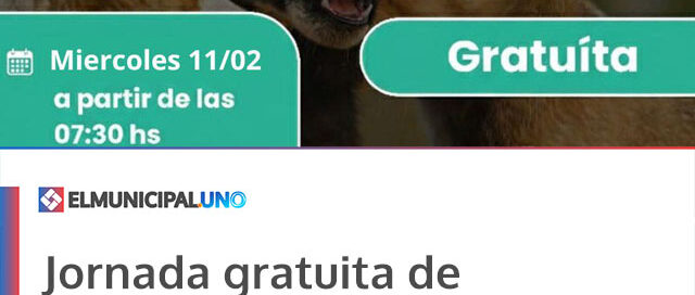 Jornada gratuita de vacunación y castración para animales en el CIC