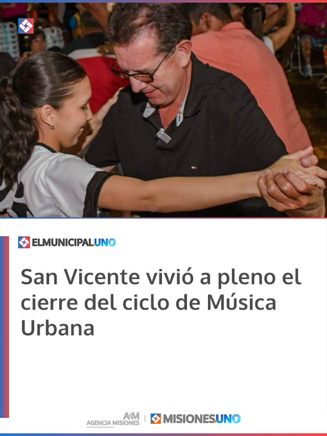 San Vicente vivió a pleno el cierre del ciclo de Música Urbana
