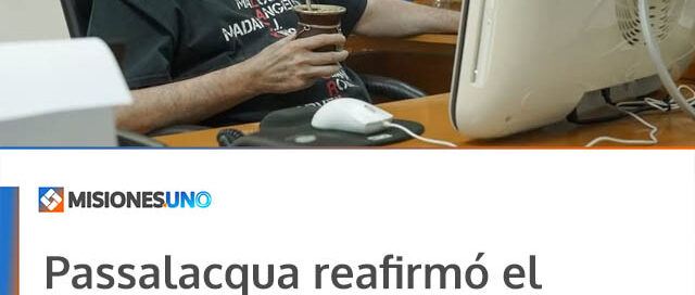 Passalacqua reafirmó el federalismo en un encuentro virtual con gobernadores del interior