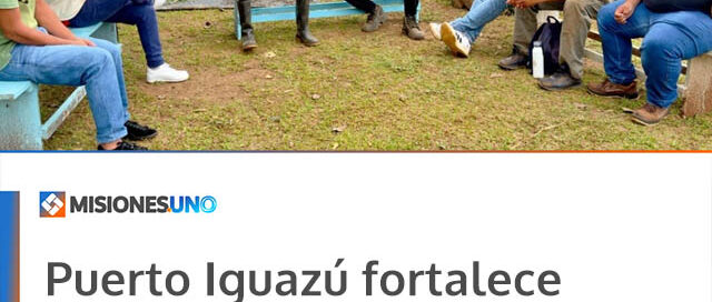 Puerto Iguazú fortalece vínculos con proyectos de inclusión social en Wanda