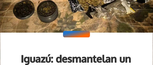 Iguazú: desmantelan un presunto punto de venta de drogas tras la investigación por una joven herida de bala