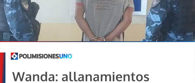 Wanda: allanamientos por robo a mano armada dejaron dos detenidos y elementos secuestrados