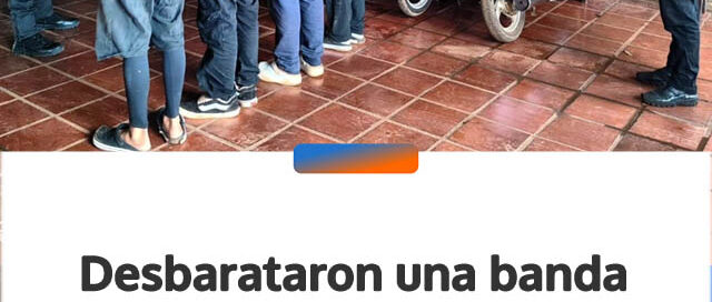 Desbarataron una banda de robamotos en Puerto Libertad: tres detenidos y un menor demorado