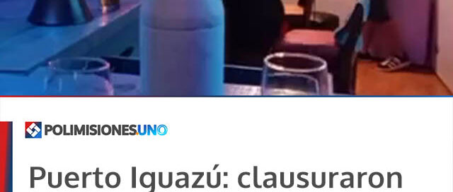 Puerto Iguazú: clausuraron un local bailable tras hallar cocaína en operativos de nocturnidad